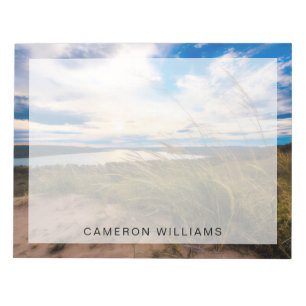 Wasser   Glen Lake Sleeping Bear Dunes Michigan Notizblock