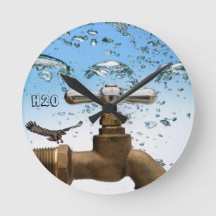 Wasser H2o Uhr