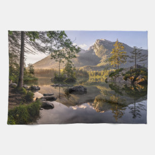 Wasser Hintersee Berchtesgaden Deutschland Geschirrtuch