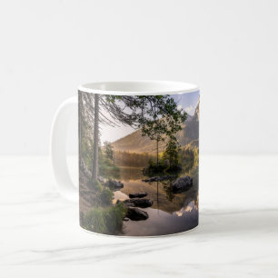 Wasser Hintersee Berchtesgaden Deutschland Kaffeetasse
