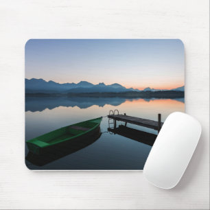 Wasser Hopfensee Bayerische Alpen Deutschland Mousepad