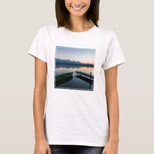 Wasser   Hopfensee Bayerische Alpen Deutschland T-Shirt