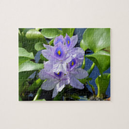 Wasser Hyazinth Lavendel Blume Puzzle
