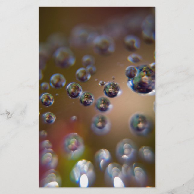 Wasser in Bewegung Briefpapier (Vorderseite)