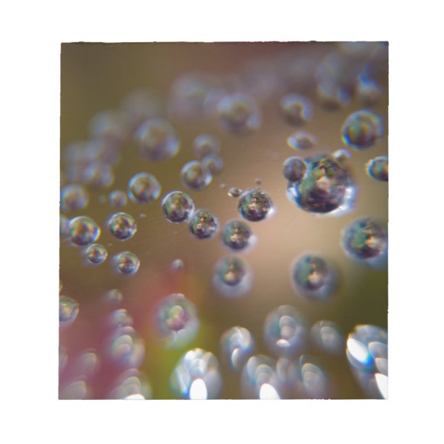 Wasser in Bewegung Notizblock (Vorderseite)