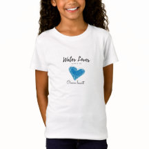 Wasser ist Leben. Girl-T - Shirt
