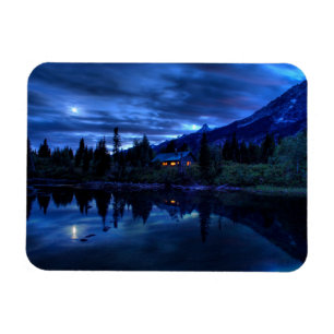 Wasser   Jenny Lake Grand Teton National Park Magnet