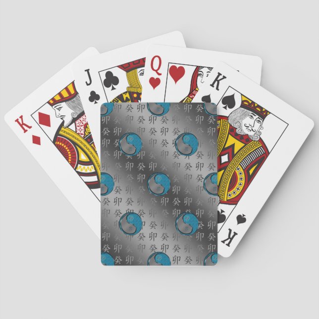 Wasser Kaninchen Spielkarten (Rückseite)