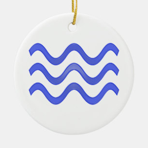 Wasser Keramikornament