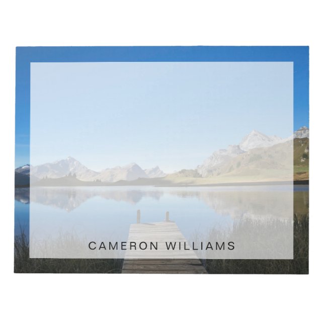 Wasser | Lai da Vons Schweiz Notizblock (Vorderseite)