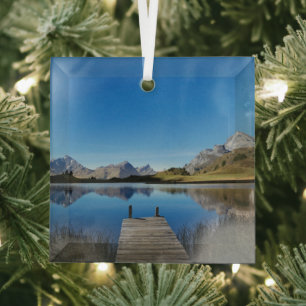 Wasser Lai da Vons Schweiz Ornament Aus Glas