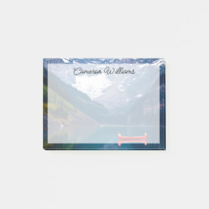 Wasser Lake Louise Canadian Rocky Mountains Post-it Klebezettel