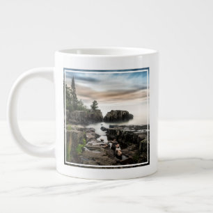 Wasser   Lake Superior Grand Marais, Minnesota Jumbo-Tasse