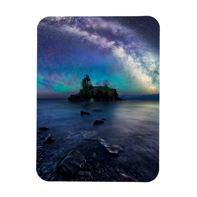 Wasser | Lake Superior Minnesota Magnet (Vertikal)