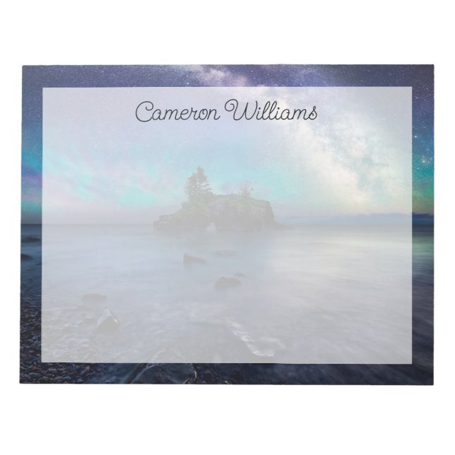 Wasser | Lake Superior Minnesota Notizblock (Vorderseite)