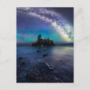 Wasser Lake Superior Minnesota Postkarte