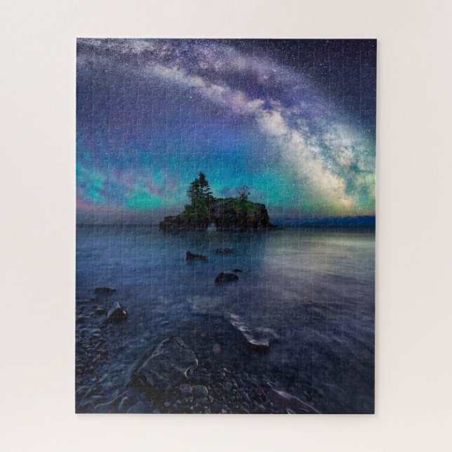 Wasser | Lake Superior Minnesota Puzzle (Vertikal)