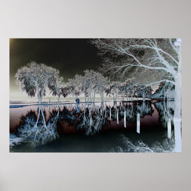 Wasser läuft tief poster (Vorne)