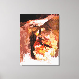 WASSER LEINWANDDRUCK