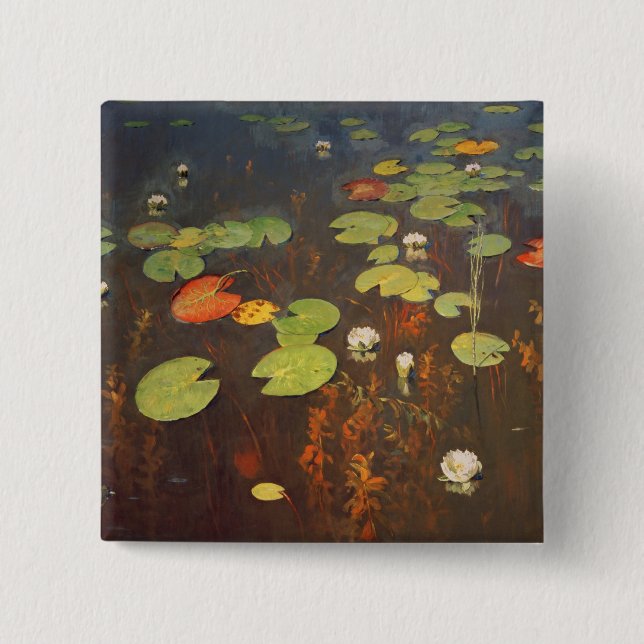 Wasser-Lilien 1895 Button (Vorderseite)