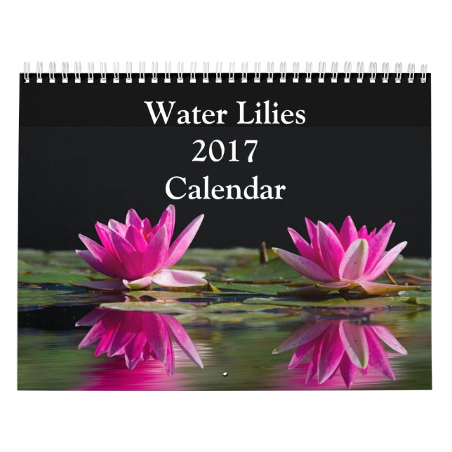 Wasser-Lilien 2017 Kalender (Titelbild)