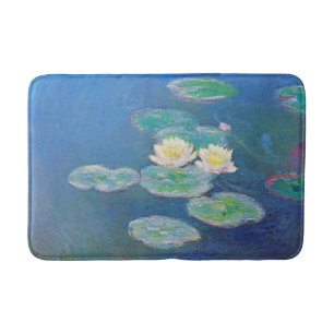 Wasser-Lilien, Abends-Effekt durch Claude Monet Badematte