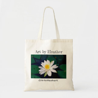 "Wasser-Lilien-Blumen" Tasche