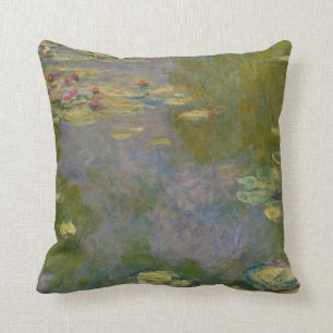 Wasser-Lilien Claude Monets , 1919 Kissen
