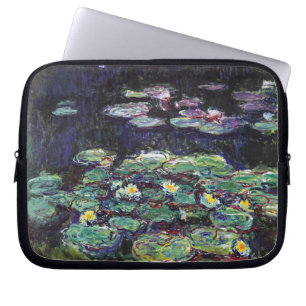 Wasser-Lilien durch Claude Monet Laptopschutzhülle
