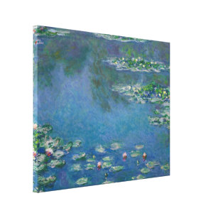 Wasser-Lilien durch Claude Monet Leinwanddruck