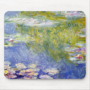Wasser-Lilien durch Claude Monet Mousepad