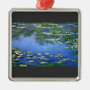 Wasser-Lilien durch Claude Monet Ornament Aus Metall