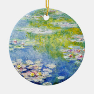 Wasser-Lilien durch Monet Keramik Ornament