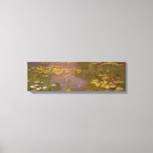 Wasser-Lilien Nympheas Claude Monets Leinwanddruck