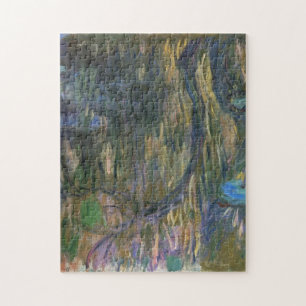 Wasser Lilien Reflections Weeping Willows Monet Puzzle