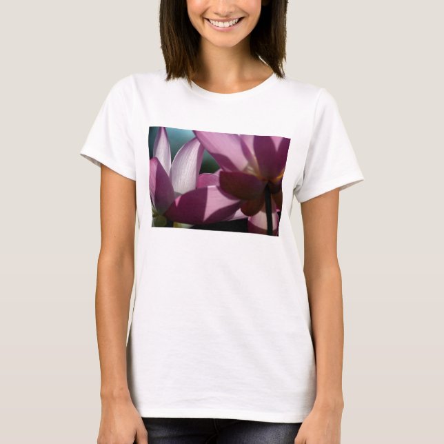 Wasser-Lilien-T - Shirt (Vorderseite)