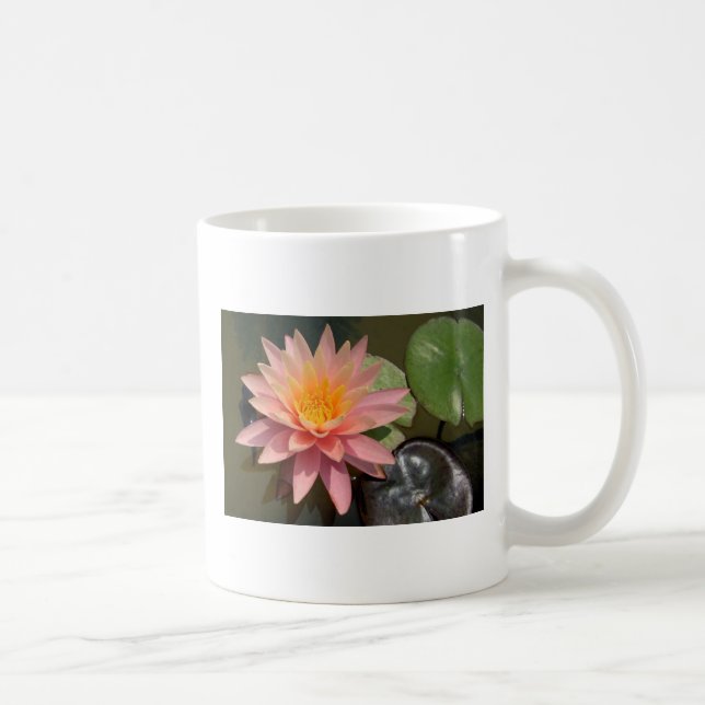Wasser-Lilien-Tasse Kaffeetasse (Rechts)