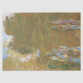 Wasser-Lilien-Teich durch Claude Monet Seidenpapier