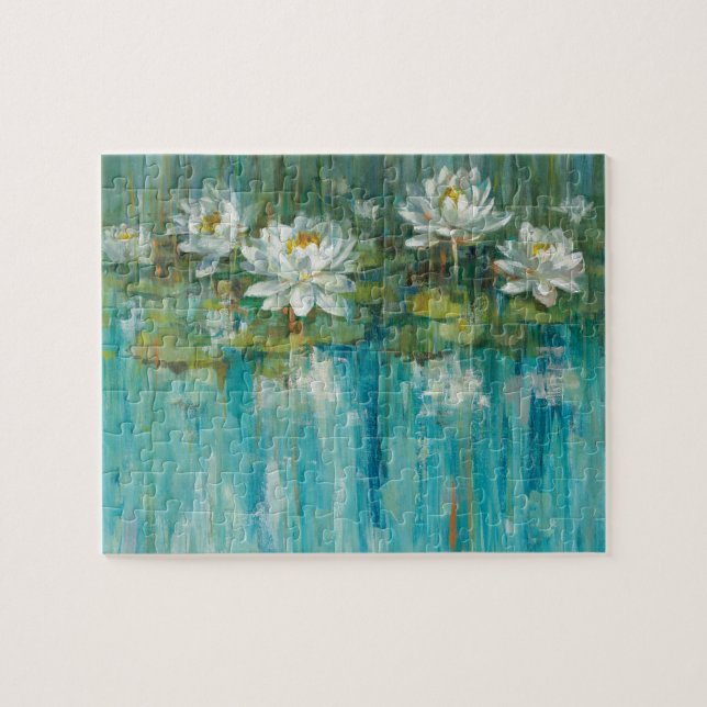 Wasser-Lilien-Teich Puzzle (Horizontal)
