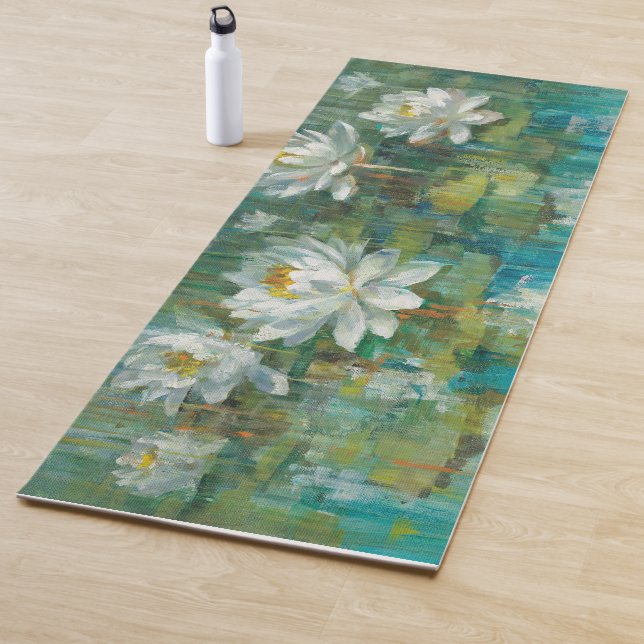 Wasser-Lilien-Teich Yogamatte (Beispiel)