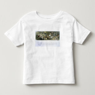 Wasser-Lilien und Wasser-Feen, Illustration von Kleinkind T-shirt