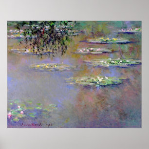Wasser Lilies Impressionismus Poster