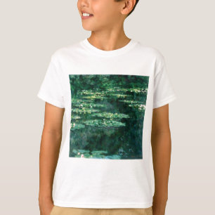 WASSER LILILIT IN GRÜNEN POND VON Claude Monet T-Shirt