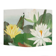 Wasser-Lily (Nymphaea lotus) Mini-Binder