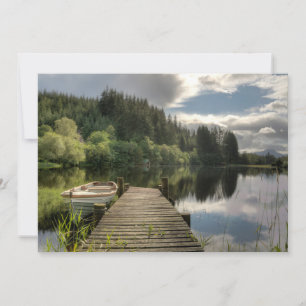 Wasser   Loch Ard Trossachs National Park Dankeskarte