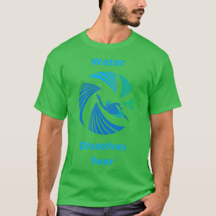 Wasser löst AngstOpen Water Schwimmer T-Shirt