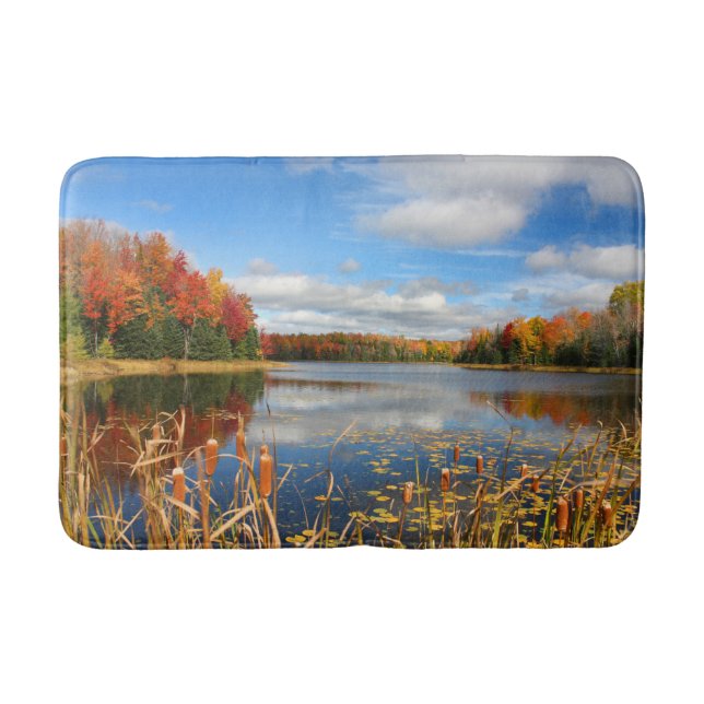 Wasser | Mabel Lake Canada Badematte (Vorderseite)