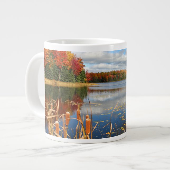 Wasser | Mabel Lake Canada Jumbo-Tasse (Vorderseite Links)