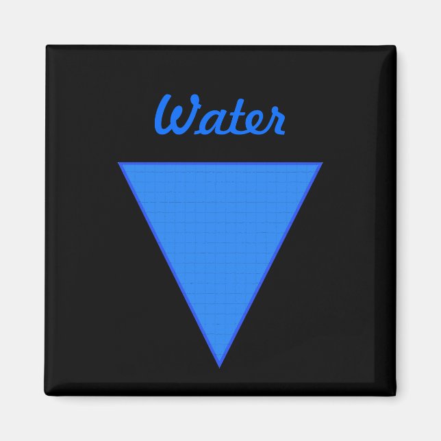 Wasser Magnet (Vorne)