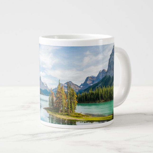 Wasser | Maligne Lake, Jasper National Park, Kanad Jumbo-Tasse (Vorderseite Rechts)